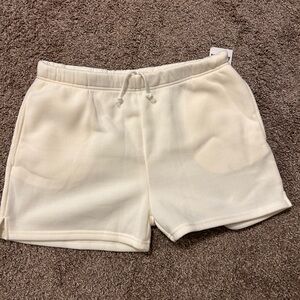 Women's White Casual Shorts